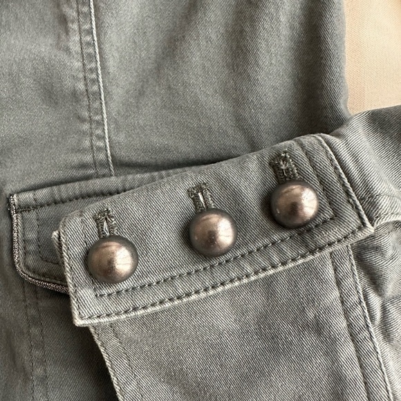 White House Black Market Slate Utility Jacket - Picture 13 of 16